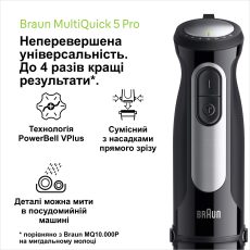 Погружний блендер Braun MQ55307M default