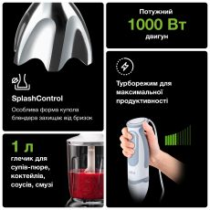 Погружний блендер Braun MQ5245WH default