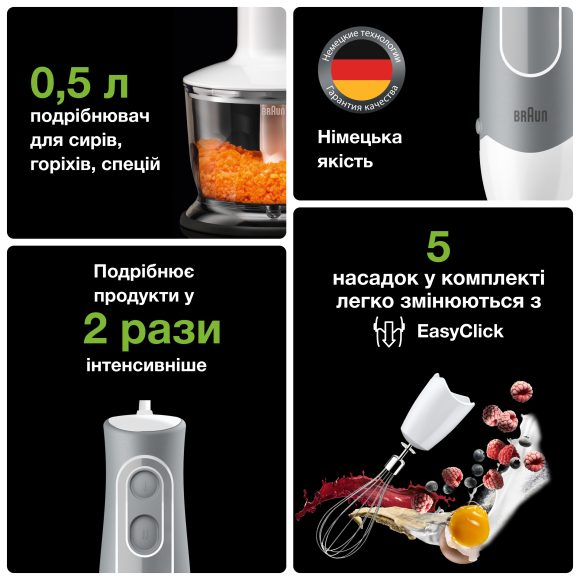 Погружний блендер Braun MQ535 default