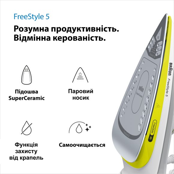 Праска Braun FreeStyle 5 SI5016YL default