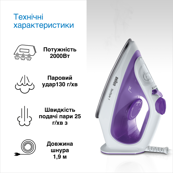 Праска Braun TexStyle 1 SI1080VI default