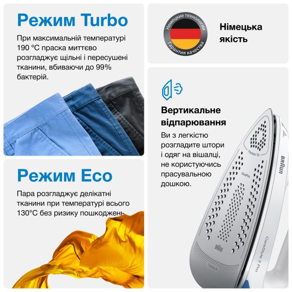 Прасувальна система Braun CareStyle 3 IS3157BL default