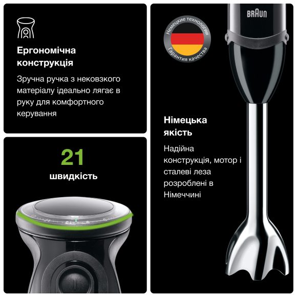 Погружний блендер Braun MQ5277BK default