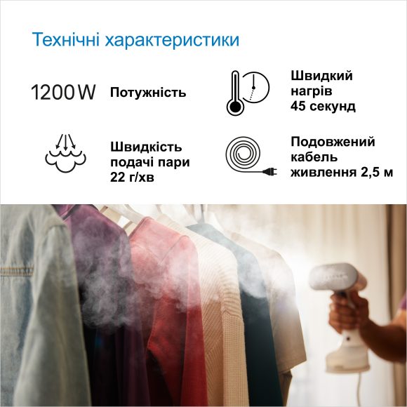 Ручний відпарювач Braun GS5011PU default