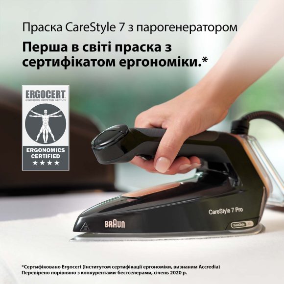 Прасувальна система Braun CareStyle 7 Pro IS7286BK default
