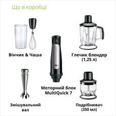 Погружний блендер Braun MQ7045X default
