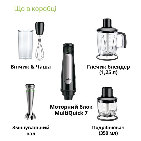 Погружний блендер Braun MQ7045X default