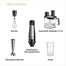 Погружний блендер Braun MQ7075X default