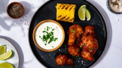 Крильця з цвітної капусти з гострим BBQ соусом default
